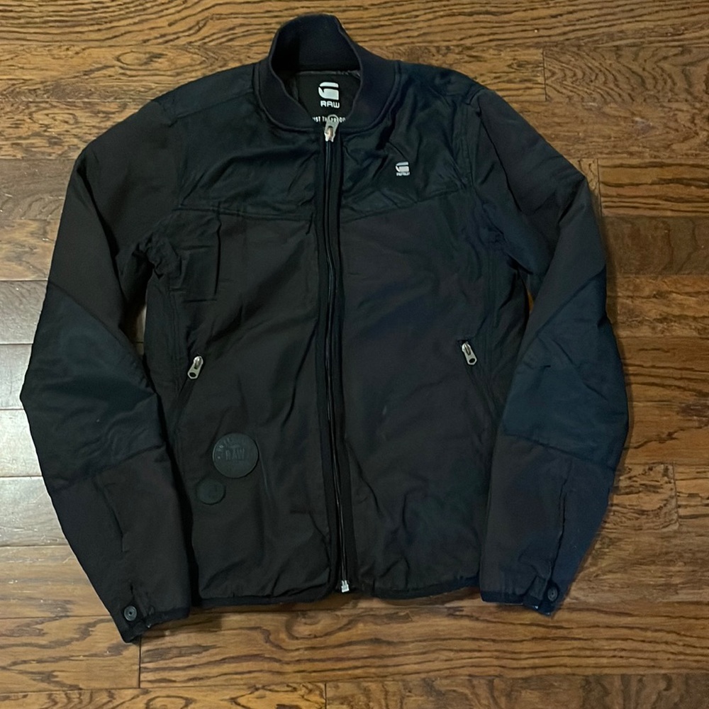 Men’s G Star G Raw black coat XS